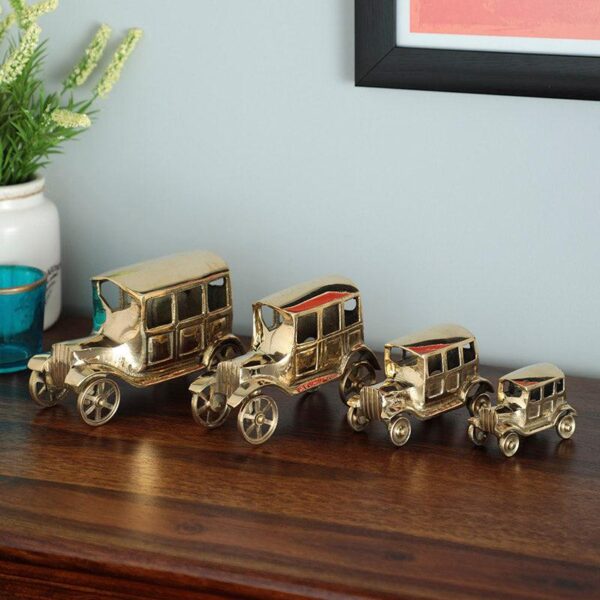 Vintage Cars Showpiece - Set Of Four